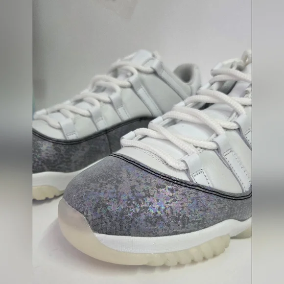 Air Jordan 11 'CNY Year of Snake' White Sneakers, Size 11HQ7000-001 BNIB
